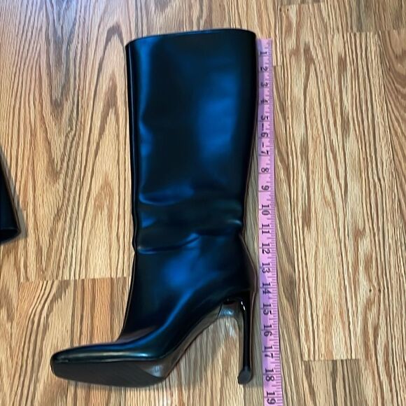 Zara Tall Black Boots, Heels, Fast Fashion, Knee, Fall, 36, 5.5 - Picture 8 of 13